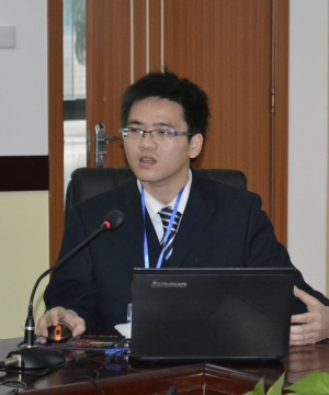 戴成宗就“烟农参加专业合作社的行为及其影响因素分析”进行主题发言